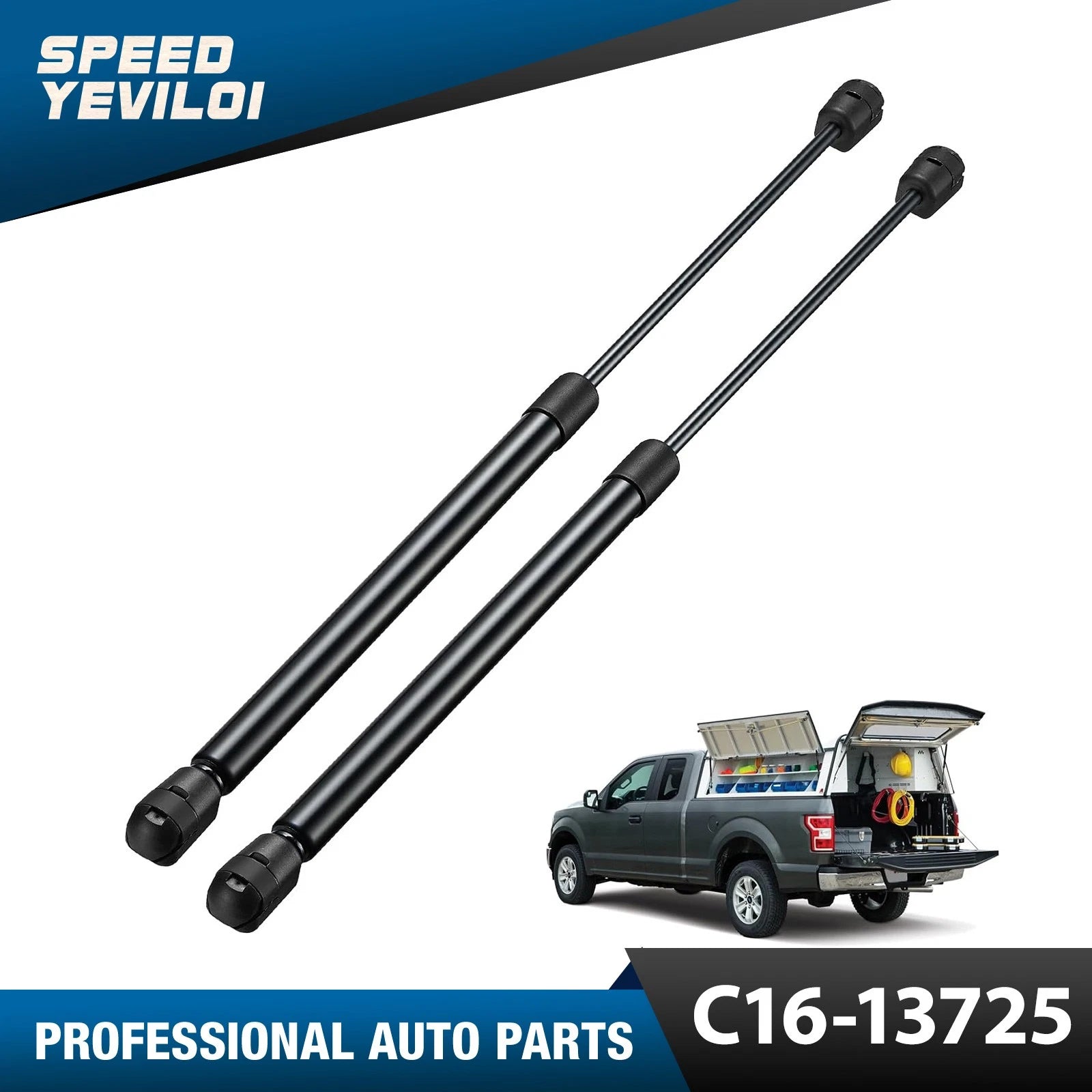 Gas Struts for Leer Camper Shells Truck Bed Covers (2007–2013)