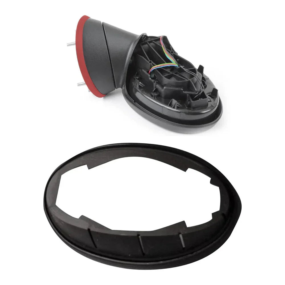 Left Door Side Mirror Gasket for Mini Cooper R55 R56 R57 R58 R59 (2007-2015)