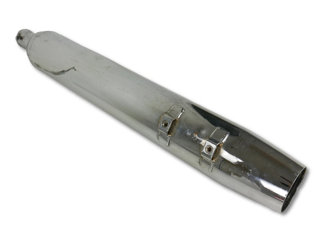 4" Slip On Muffler Exhaust Chrome for Harley Touring (1995–2016)