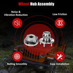 Set of 4 Wheel Hub Bearing Assemblies for Mitsubishi Eclipse Galant (2004-2012)