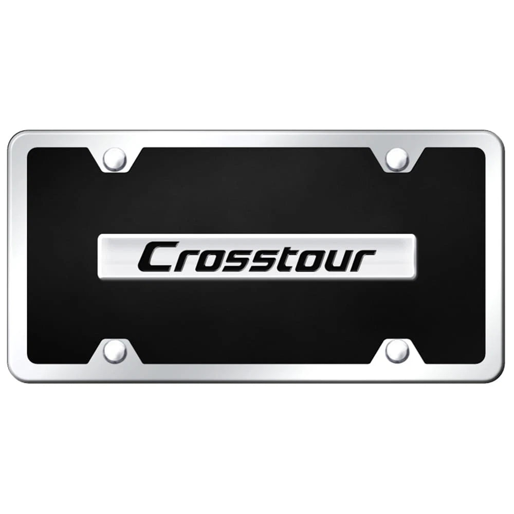 Chrome on Black Acrylic Plate Kit - Officially Licensed for Honda CrossTour