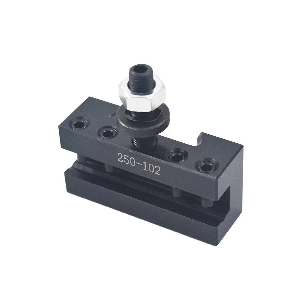 Set of 2 Quick Change Tool Post Boring Turning Holders for Lathe (6-12")