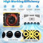 12V 11000BTU Universal Car Air Conditioner A/C Kit for Vehicle (Universal)