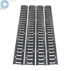 Set of 10 E Track Tie Down Rails for Various Models (4')