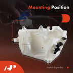 Windshield Washer Reservoir with Pump, Cap & Hose for Buick Rainier (2004-2007)