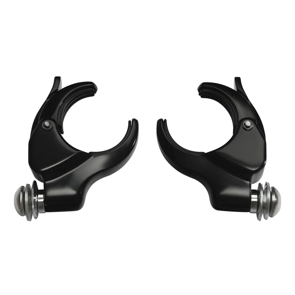 4 x 49mm Windshield Clamps for Harley Breakout FXBRS, Street Bob (2018-2024)