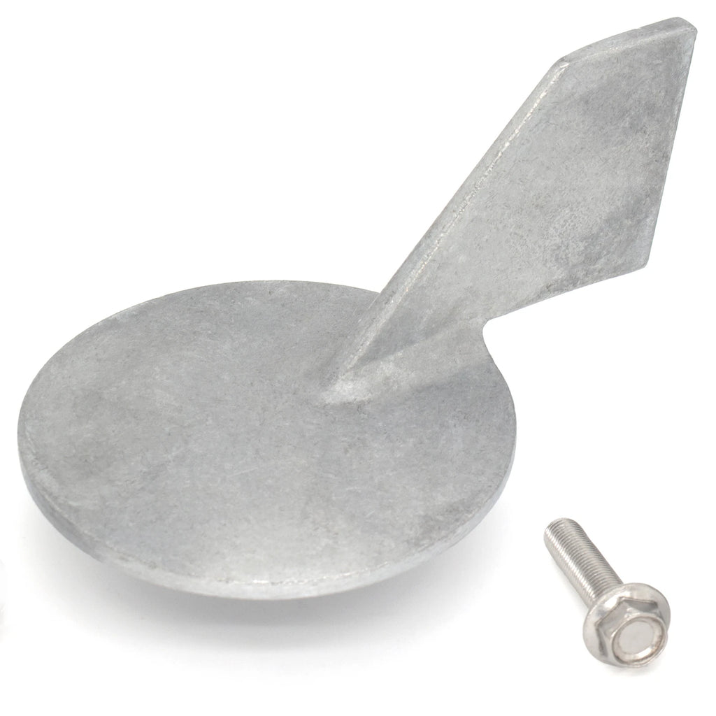 Boat Motor Trim Tab Anode with Bolt for Yamaha 50-90 HP (688-45371-01)