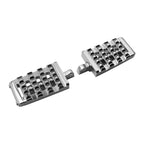 Chrome Footpegs for Harley Touring Street Road Glide Softail Fatboy