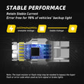 Set of 2 7443 7444 7440 LED Backup Reverse Light Bulbs 6500K for Automotive