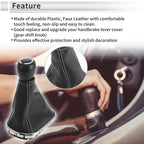 5 Speed Gear Shift Knob with Cover for Chevrolet Cruze (2010–2015) Faux Leather