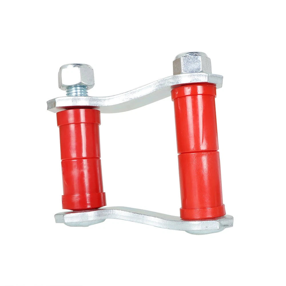 2PC Rear Leaf Spring Polyurethane Shackle Kit for Chevy Belair 150 210 (1956-1957)