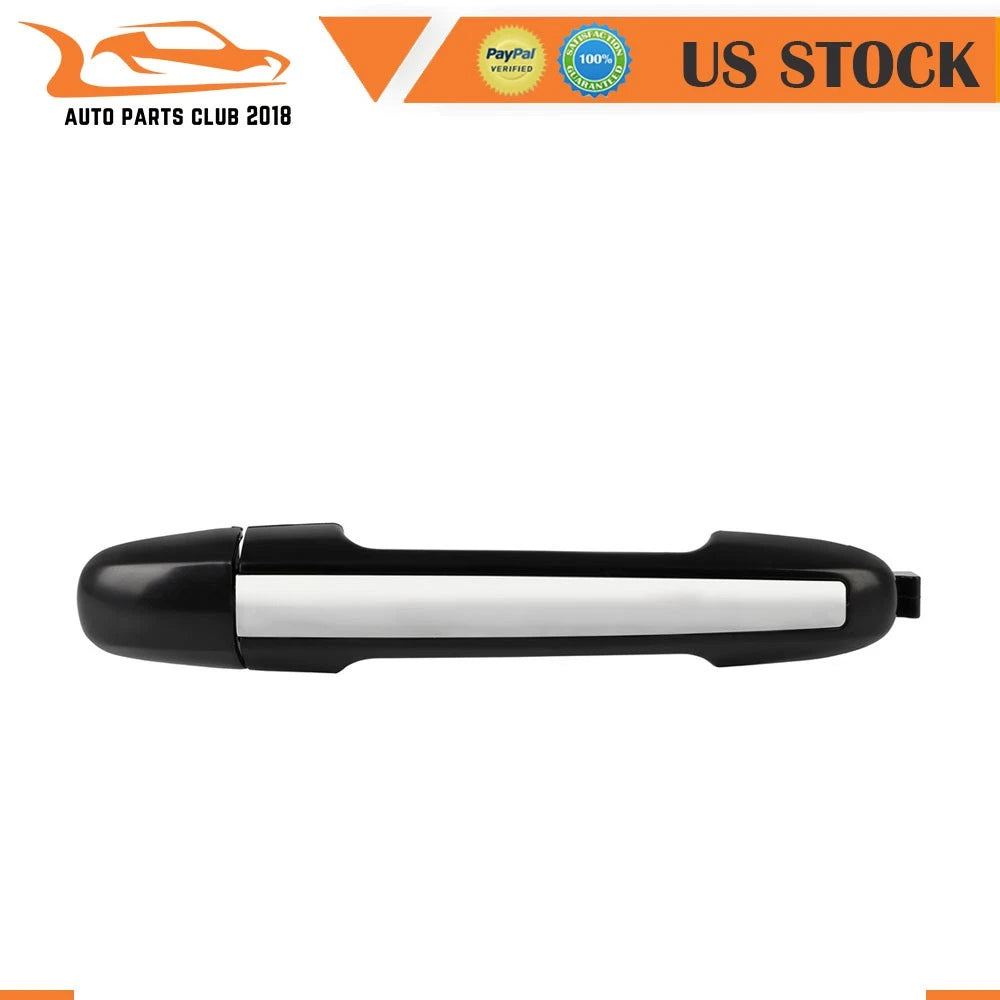 Front Right Door Handle for Hyundai Sonata (2006-2010) Black Plastic