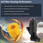 Oil Filter Housing No.263003CAB1 for Hyundai Santa Fe, Kia Sorento (2013–2020)