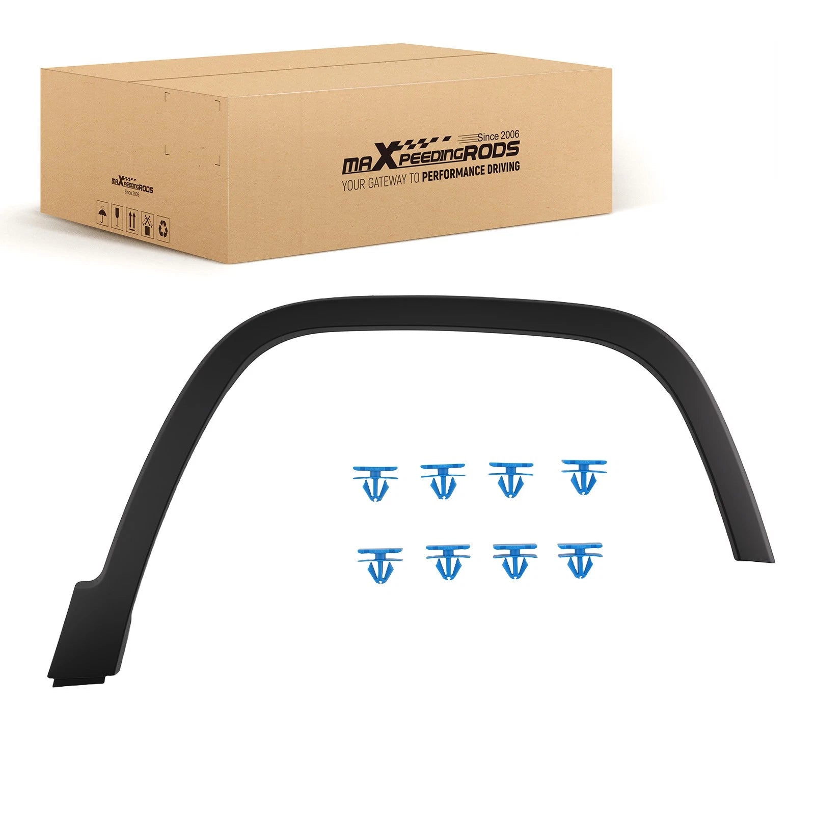 Front Fender Wheel Arch Molding Trim for Jeep Cherokee (YYYY–YYYY)