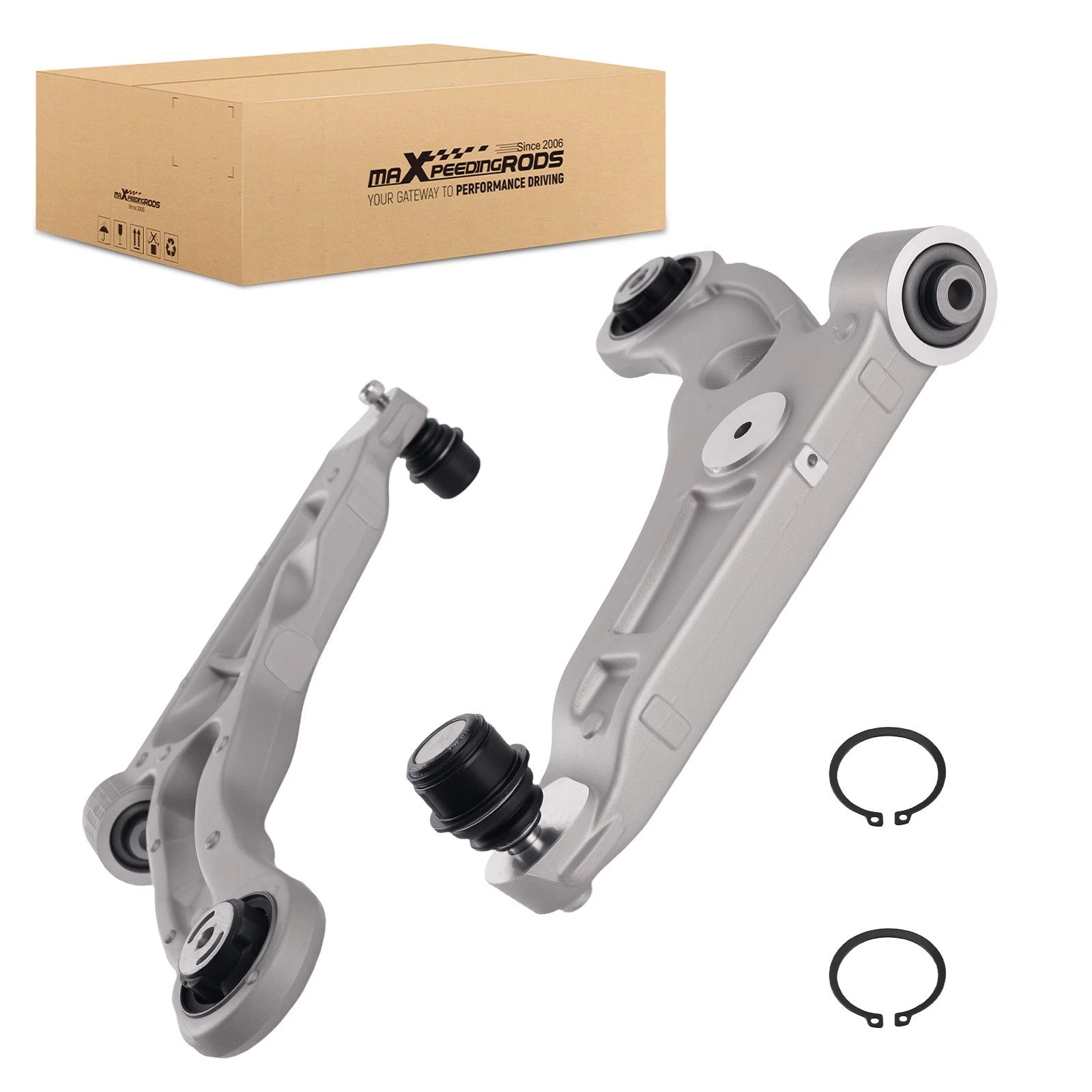 Front Lower Control Arms w/ Ball Joints for Jeep Cherokee (2014–2018)