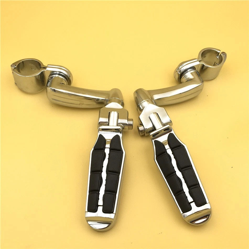 Chrome Peg Mounting Kit for Honda GoldWing VTX1300 Shadow Valkyrie