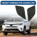 Tow Hook Eye Cover Cap Set of 2 for Toyota RAV4 (2016–2018)