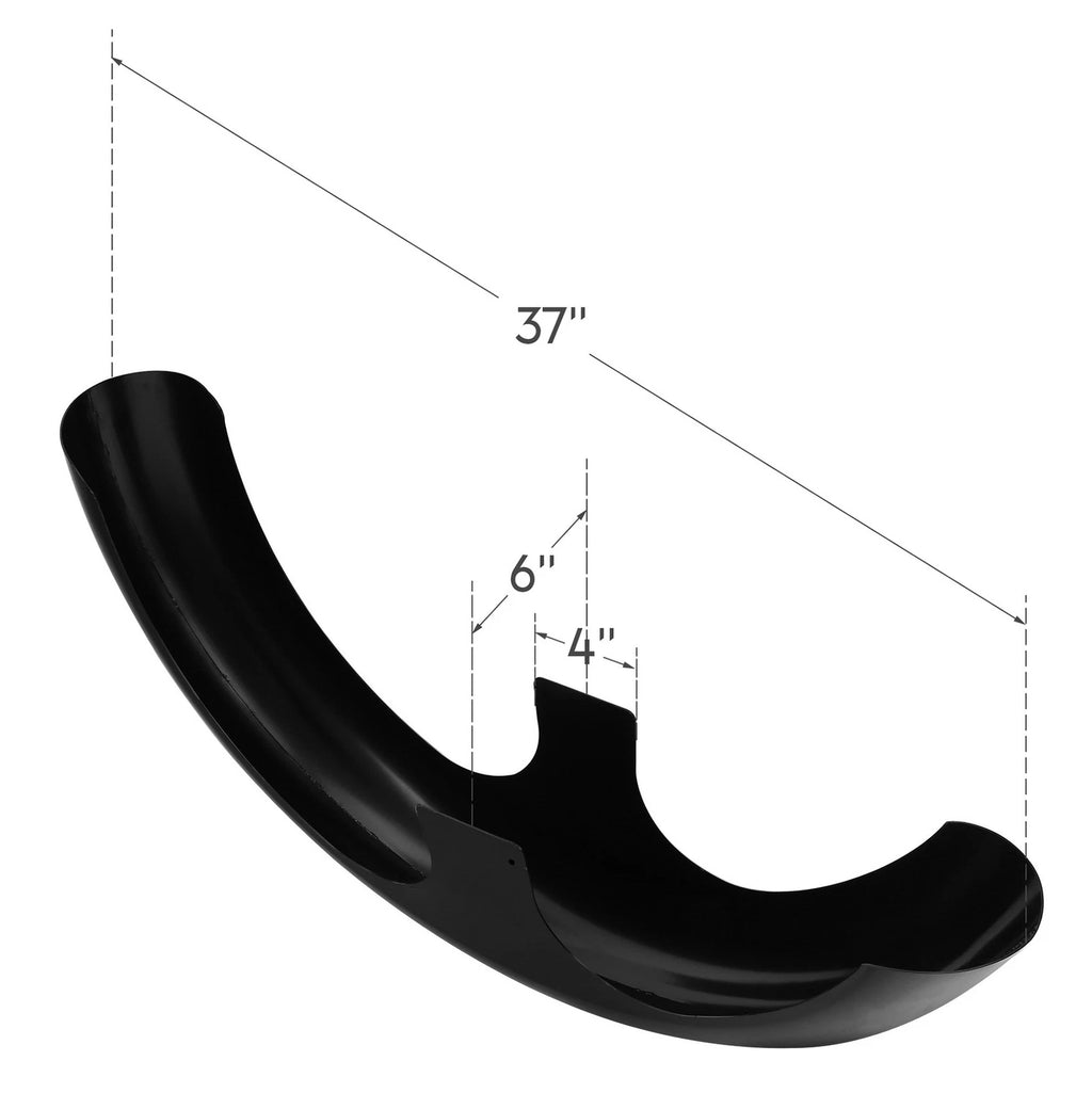 30" Wrapped Wheel Front Fender Steel for Harley Electra Glide (2014–2023)
