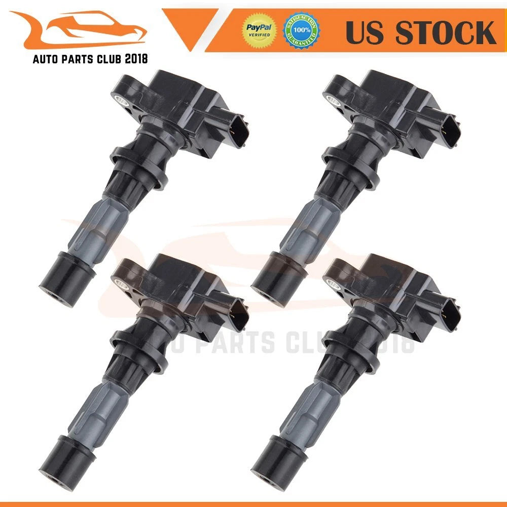 Set of 4 Ignition Coils for Mazda 3 6 CX-7 MX-5 (2004–2013) UF540
