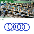 Set of 5 Oil Seal Rotary Shaft Seal 60x70x6mm High Pressure