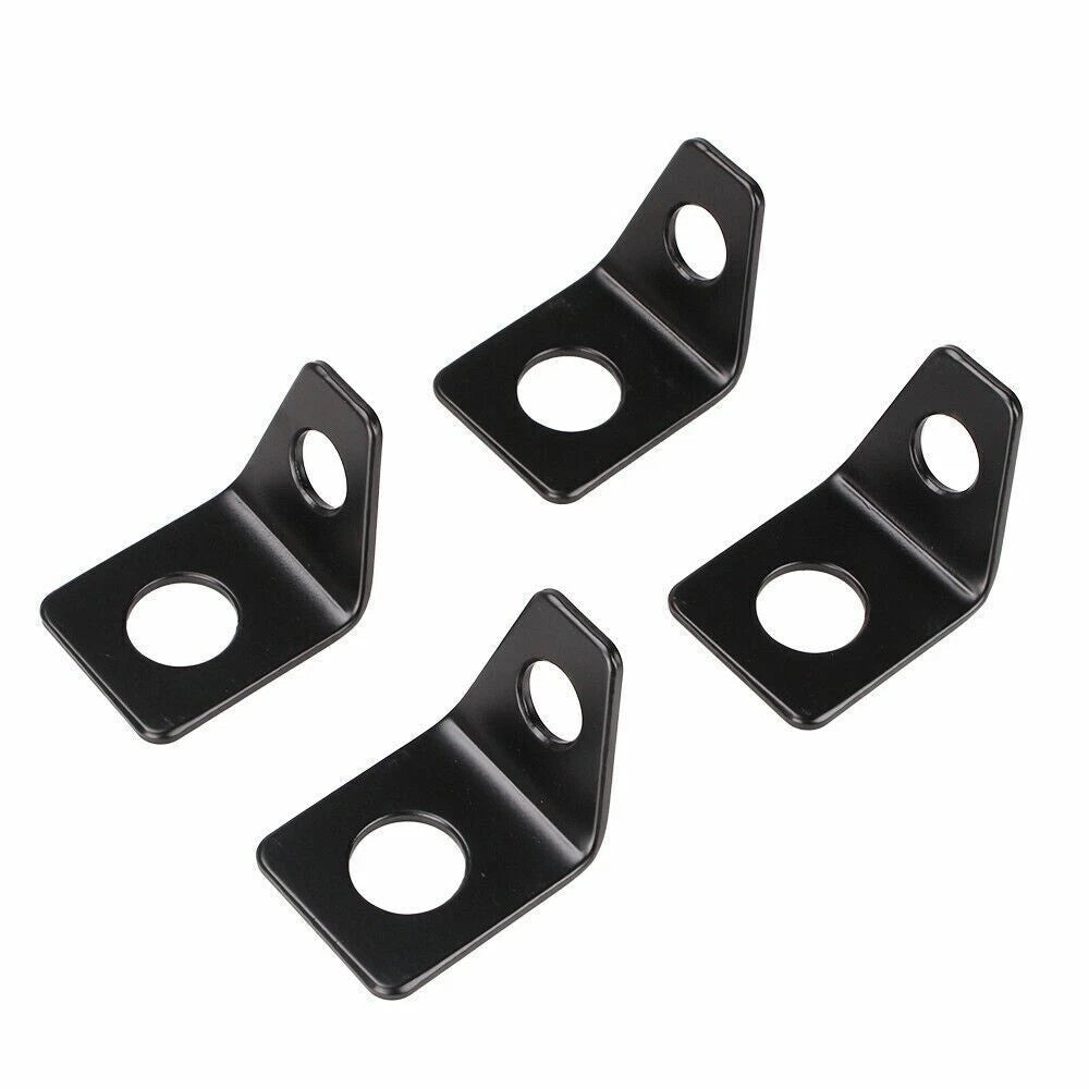 Set of 8 Seat L-Bracket Hardware Kit for Belt Mounting