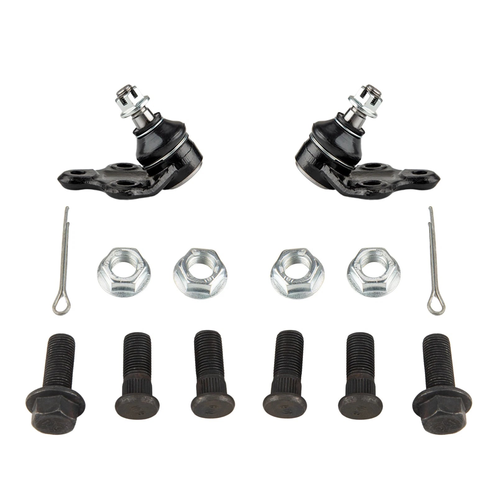 Front Lower Control Arms Ball Joints for 2003–2008 Toyota Corolla (Set of 4)