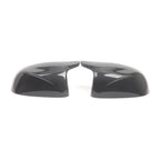 2X Carbon Look Mirror Cover Caps for BMW X3 X4 X5 X6 X7 (G01 G03 G06)