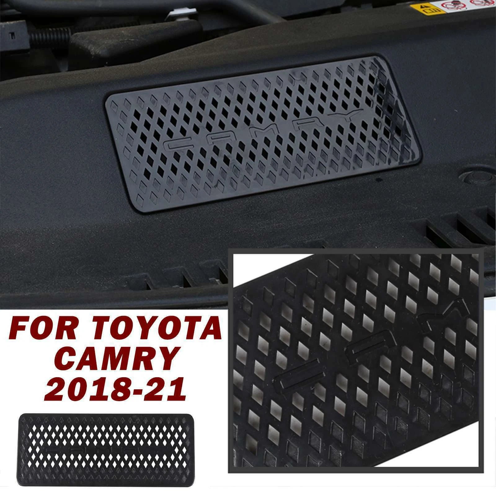 Dustproof Engine Air Intake Cover Trim for Toyota Camry (2018–Present)