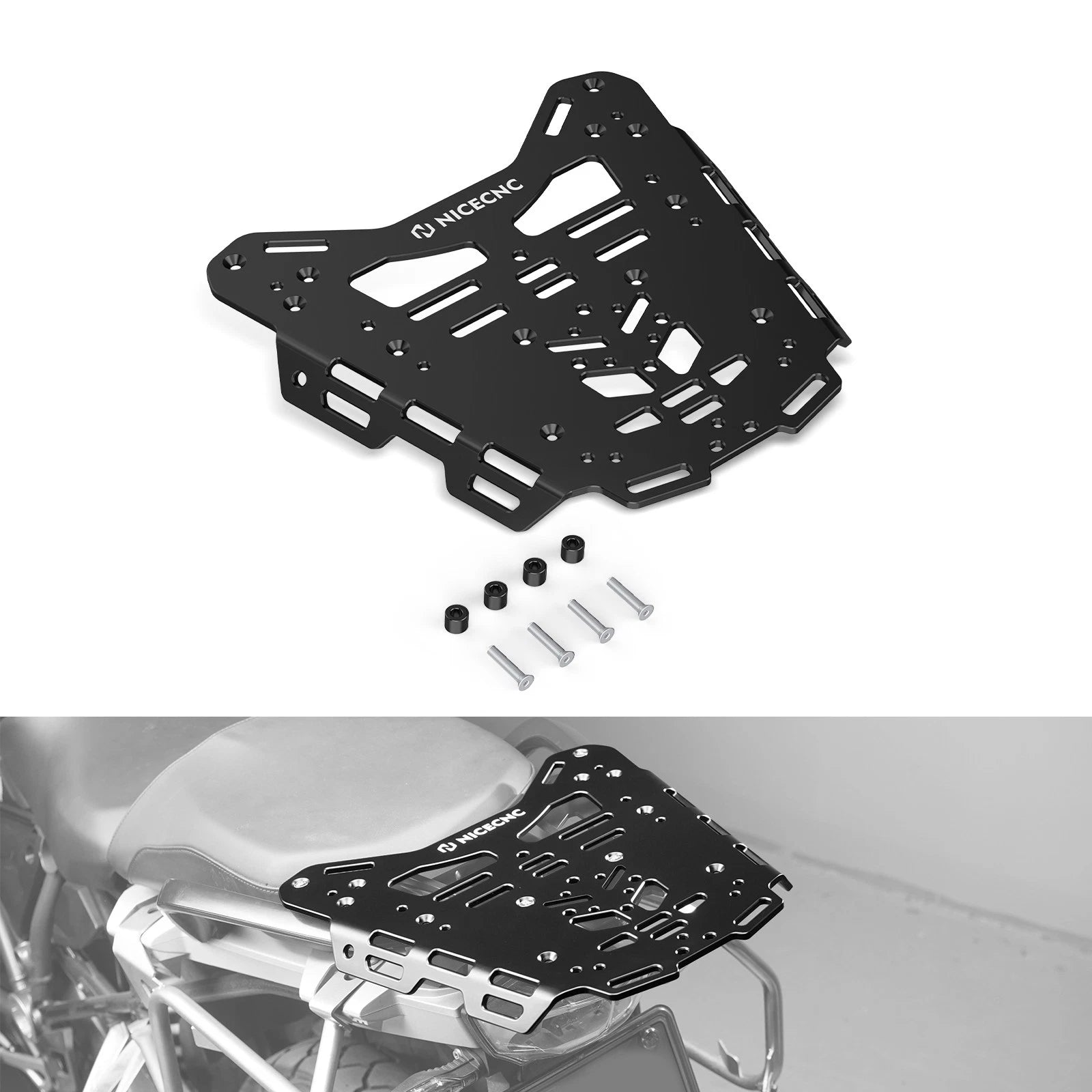 Rear Luggage Rack for BMW R1200GS (2012–2018)