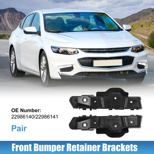 1 Pair Front Bumper Mounting Support Bracket No. 22986140 for Chevrolet Malibu (2013–2015)