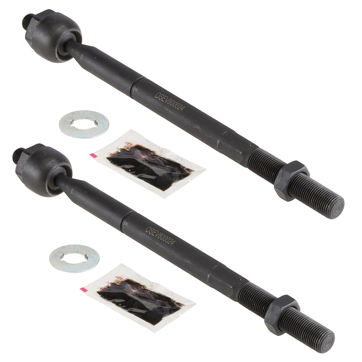 Set of 2 Inner Steering Tie Rod Ends Moog for Mazda 3 Sport (2004–2013)