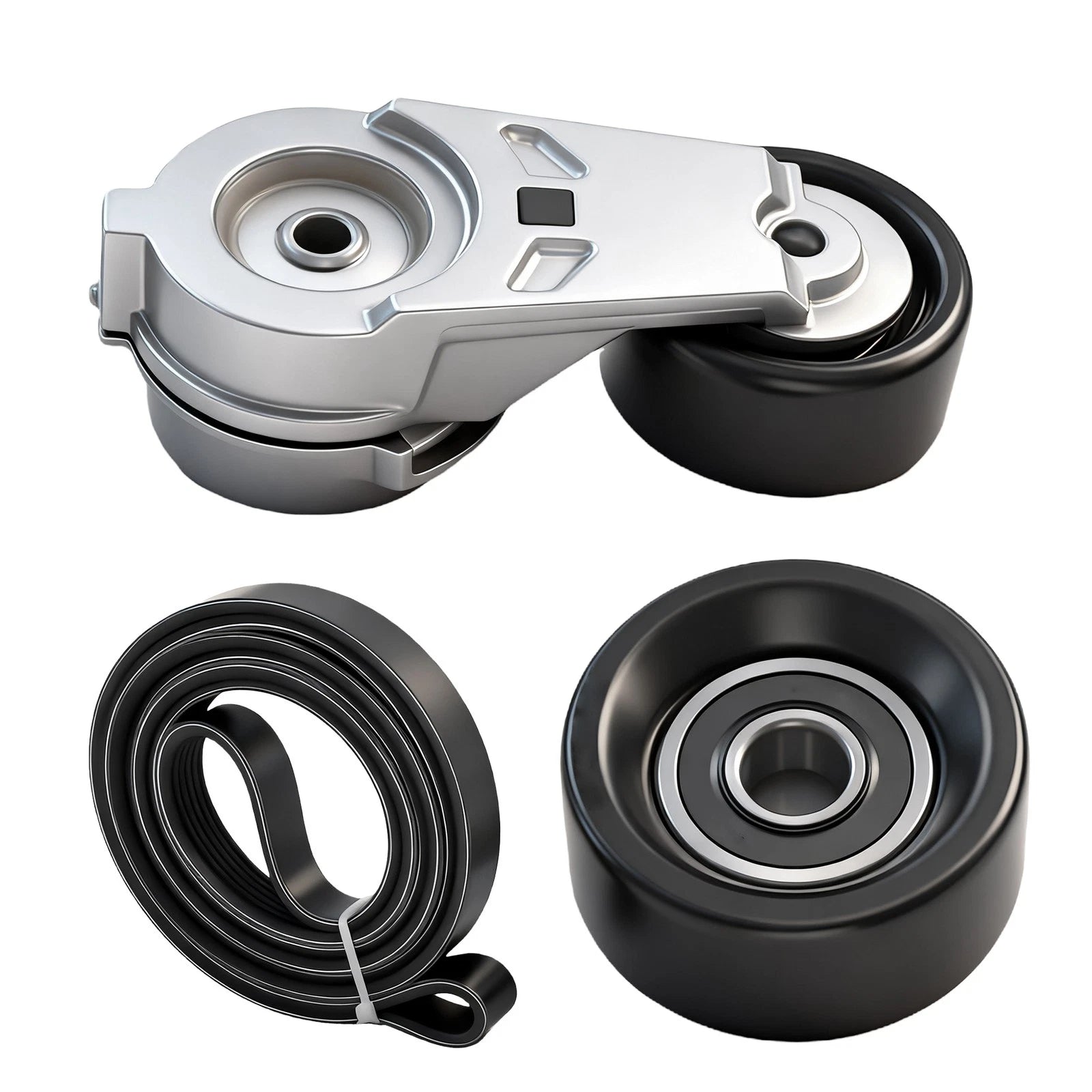 Serpentine Belt Drive Component Kit for Chevy Colorado GMC Canyon Isuzu I-280 (2004–2012)