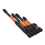 Set of 10 Magnetic Screwdriver Bits for (90mm, PH2)