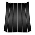 6pc Carbon Fiber Pillar Post Covers for 2003-2010 Toyota Sienna