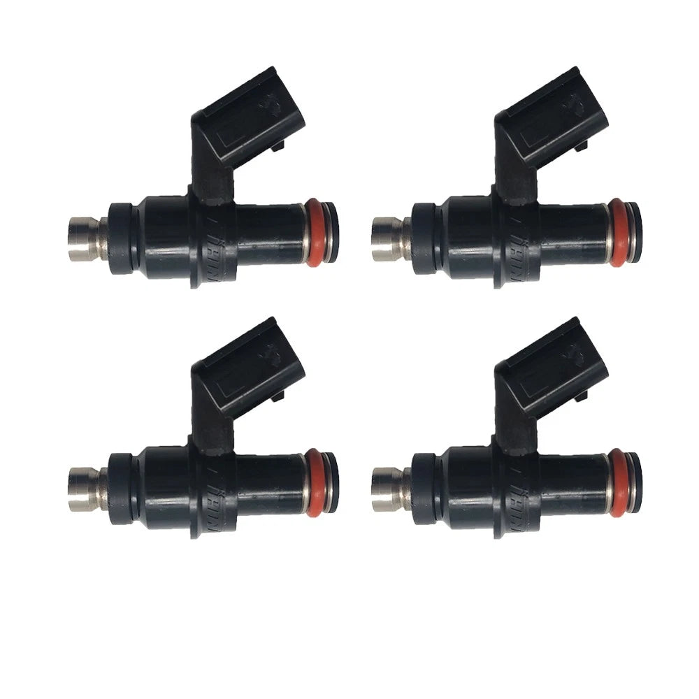 Set of 4 Fuel Injectors 49033-0015 for Kawasaki Ninja ZX6R (2007–2012)