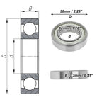 Deep Groove Ball Bearing 32x58x13mm for Scooter Skateboard (P5)