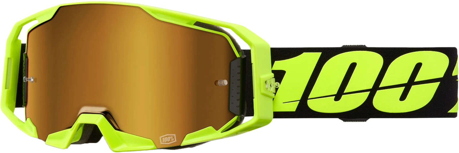 Armatic Goggle for - Neon Yellow Mirror True Gold