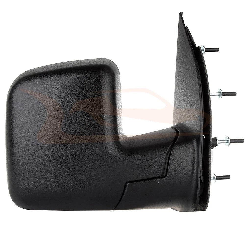 Passenger Side Folding Manual Black Mirror for Ford E150-E550 (2002-2008)