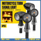 4X LED Bullet Turn Signals for Mini Motorcycle (Amber)