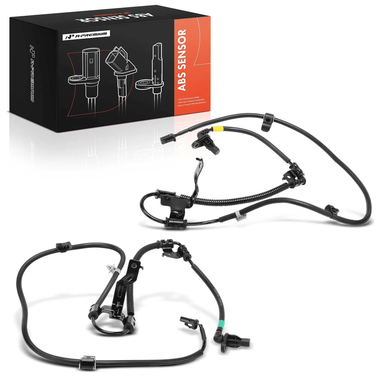 2X Front ABS Wheel Speed Sensor for Kia Optima (2006–2010)