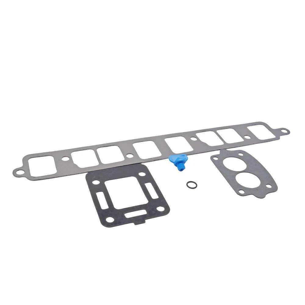 Exhaust Manifold Gasket and Drain Plug Kit for Mercruiser 140 (Inline 4)