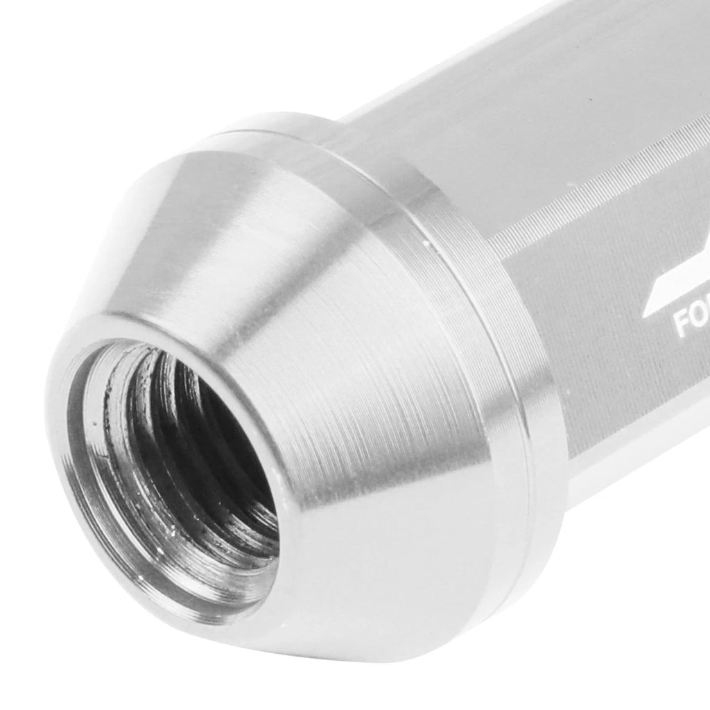 Set of 20 J2 7075 Forged Aluminum M12x1.5 Close-End Lug Nuts for Universal