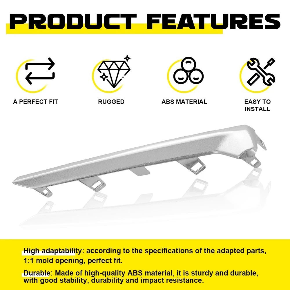 Set of 2 Chrome Fog Light Trim for Subaru Forester (2017–2018)