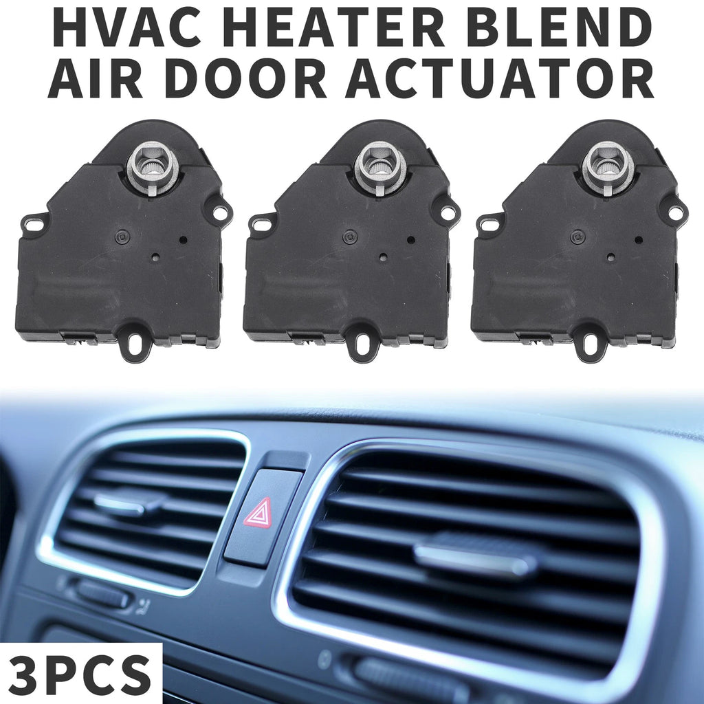 3X HVAC Heater Blend Door Control Actuator No.20826182 for Buick Enclave (2008–2012)