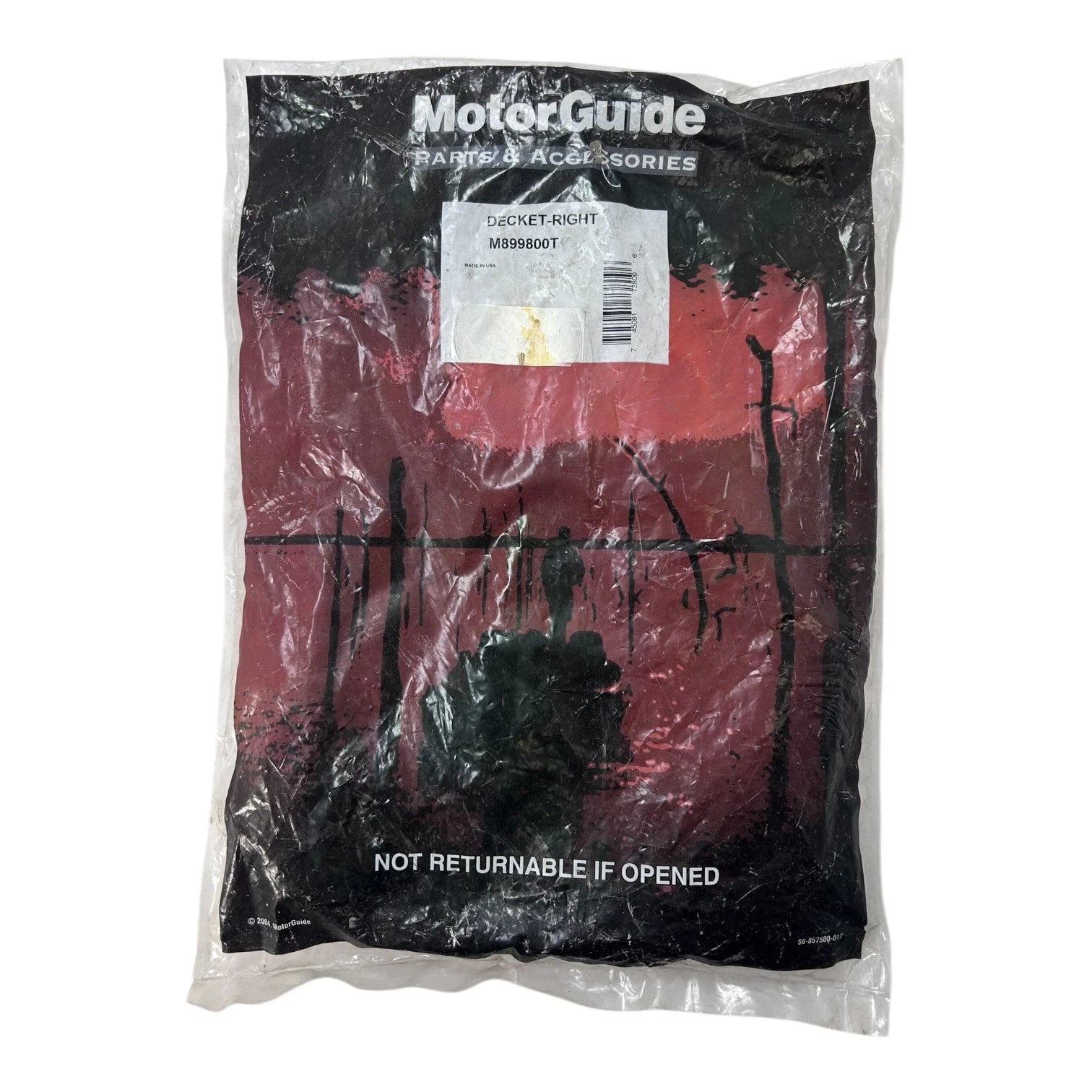 Right Side Salt Water Deck Plate for MotorGuide M899800T (OEM)