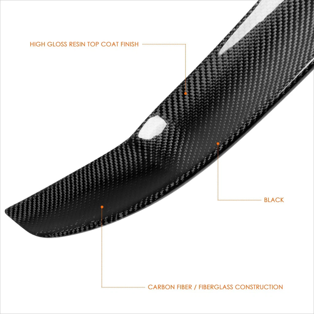 Carbon Fiber OE-Style Duck Bill Rear Trunk Spoiler for Elantra (2021–2024)
