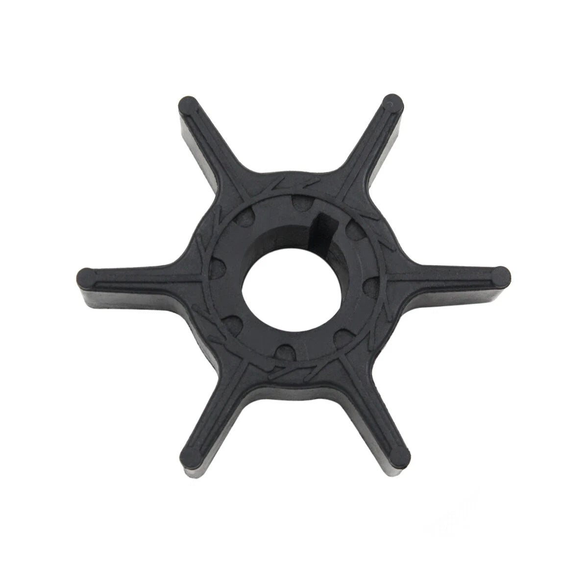 Water Pump Impeller for Yamaha 9.9 15 HP Outboard (2 Stroke, 63V-44352-01)