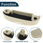 Sunglasses Case for Toyota RAV4 (2019–2023) Eyeglasses Holder Storage Box Beige