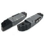 CNC Aluminum Grey Rear Passenger Foot Pegs for BMW S1000RR (2009-2023)