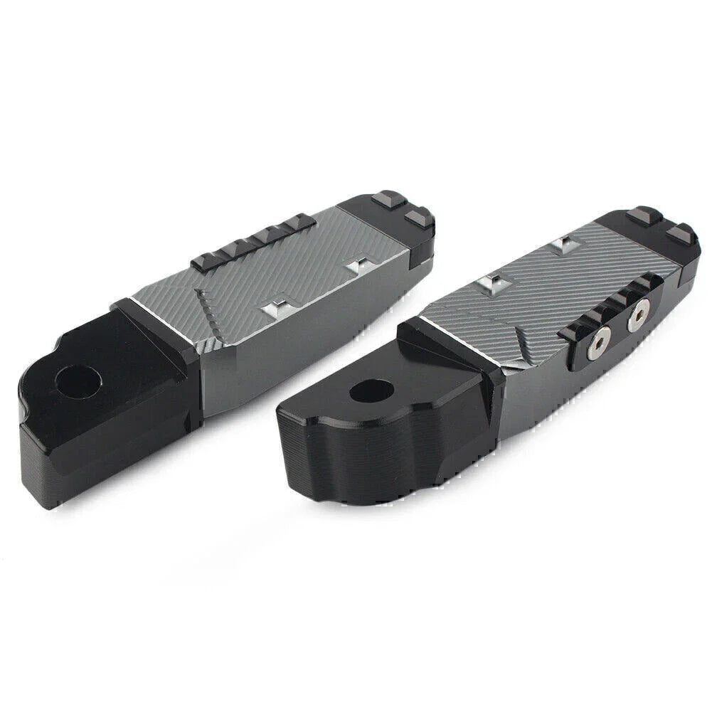 CNC Aluminum Grey Rear Passenger Foot Pegs for BMW S1000RR (2009-2023)